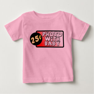 T-shirt Pour Bébé Photo Avec Bébé Drôle T-shirt Humour bébé
