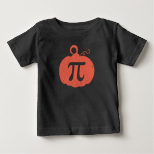 T-shirt Pour Bébé Pi dans le Citrouille