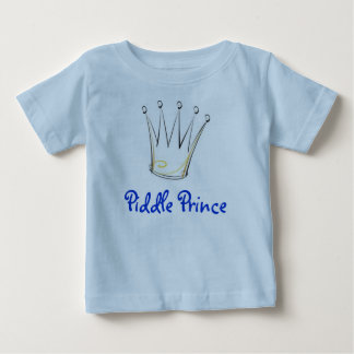 T-shirt Pour Bébé Piddle Prince Crown 3, Piddle Prince