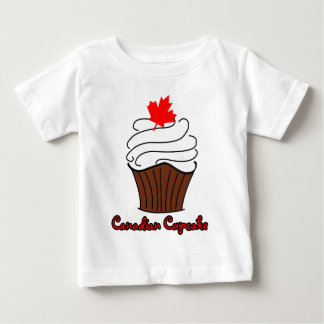 T-shirt Pour Bébé Pièce en t canadienne infantile de petit gâteau
