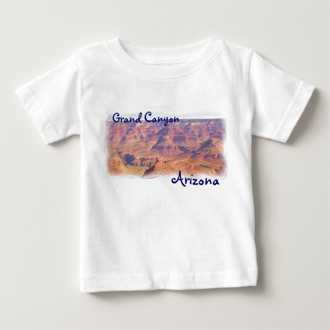 T-shirt Pour Bébé Pièce en t de bébé de canyon grand (Devant)