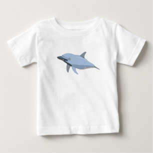 T-shirt Pour Bébé Pièce en t de bébé de dauphin