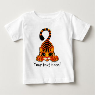T-shirt Pour Bébé Pièce en t de bébé - Tiggy le tigre
