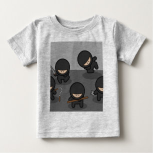 T-shirt Pour Bébé Pièce en t de Ninja de bébé