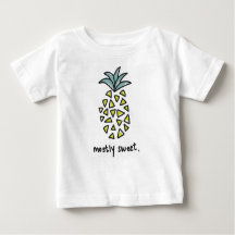 Pièce en t douce d'ananas de bébé/enfants "en