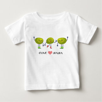 T-shirt Pour Bébé Pièce en t olive de Yiayia
