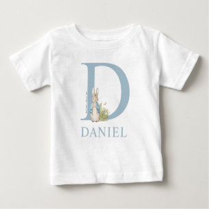 T-shirt Pour Bébé Pierre Rabbit  D est pour