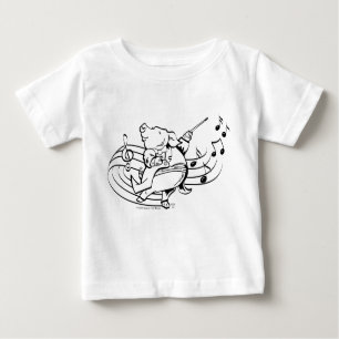 T-shirt Pour Bébé Pig Maestro