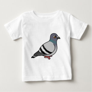 T-shirt Pour Bébé Pigeon de roche mignon