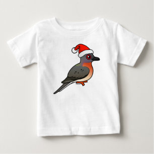 T-shirt Pour Bébé Pigeon Père Noël