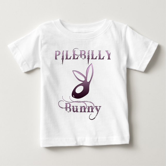 T-shirt Pour Bébé PillBilly Bunny (Devant)