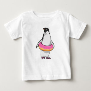T-shirt Pour Bébé Pingouin avec Donut