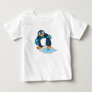 T-shirt Pour Bébé Pingouin avec Lifebuoy