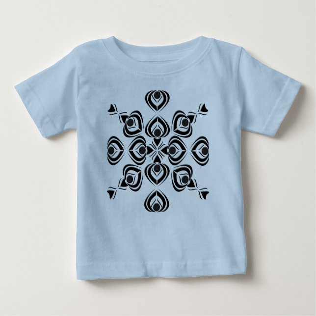 T-shirt Pour Bébé Pique (Devant)