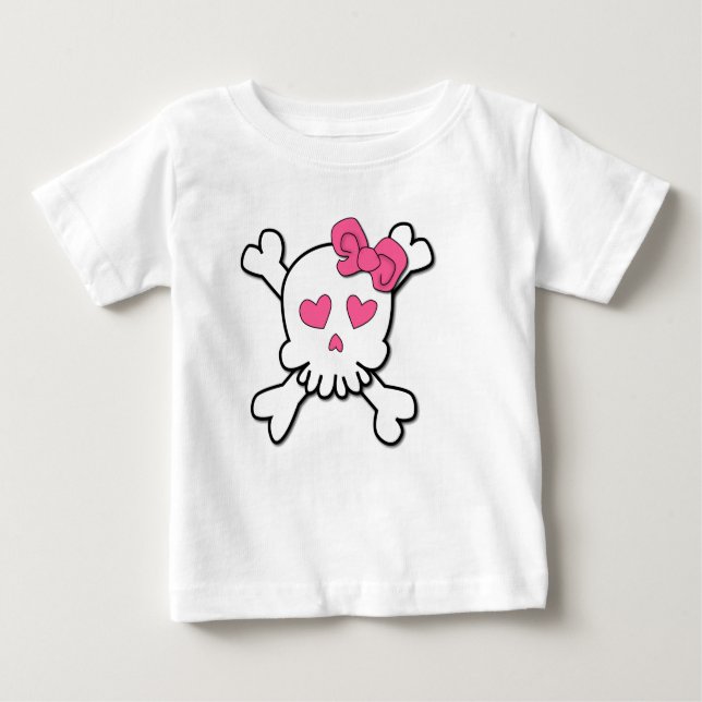 T-shirt Pour Bébé Pirate en formation (Devant)