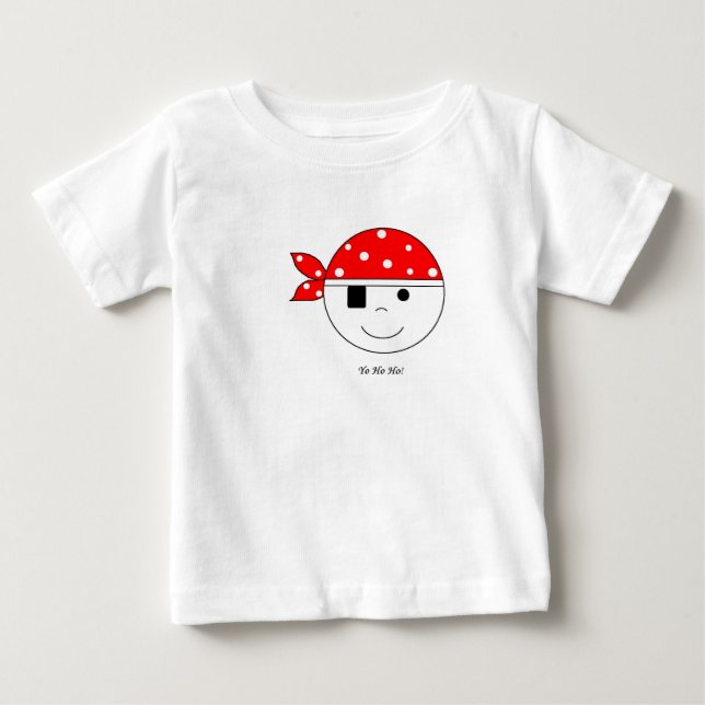 T-shirt Pour Bébé Pirate Yo-ho-ho ! (Devant)