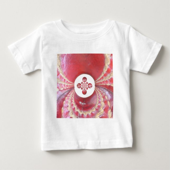 T-shirt Pour Bébé Pitch Kaleidoscope : Le Cricket Balls The Game's H (Devant)