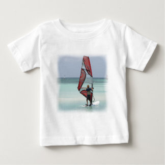 T-shirt Pour Bébé Planche à voile Horizon bébé manches longues