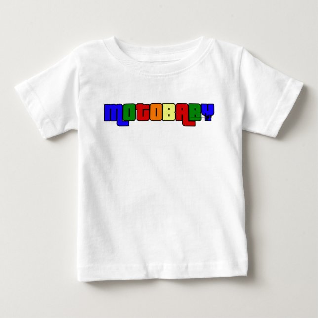 T-shirt Pour Bébé Plante grimpante de bébé de Motobaby (Devant)
