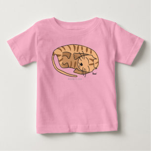 T-shirt Pour Bébé Plante grimpante organique infantile de chat de