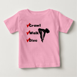 T-shirt Pour Bébé Plongée à pied