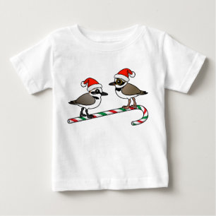 T-shirt Pour Bébé Plovers père Noël