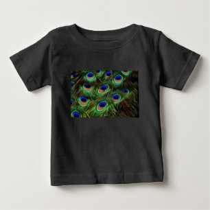 T-shirt Pour Bébé Plumes de paon