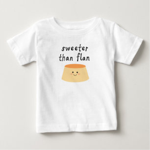 T-shirt Pour Bébé Plus douce que la chemise Flan