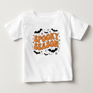 T-shirt Pour Bébé PNG Chauves-souris effrayantes Boho Halloween