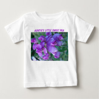 T-shirt Pour Bébé Pois doux, pois doux de Little de tante