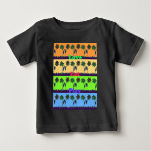 T-shirt Pour Bébé Poison de Lovely Girly Hakuna Matata colors