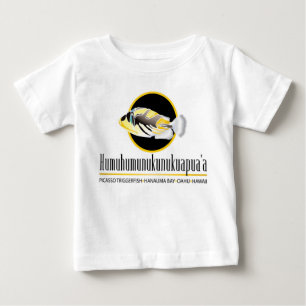 T-shirt Pour Bébé Poisson d'État d'Hawaï - Humuhumunukunukuapua'a