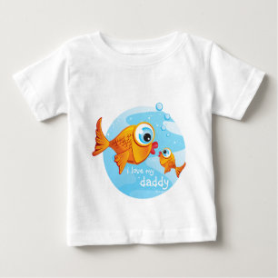 T-shirt Pour Bébé POISSON - Olive & Pickle ::