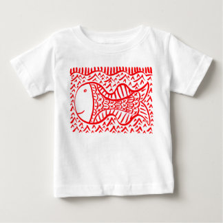 T-shirt Pour Bébé Poisson rouge