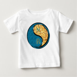 T-shirt Pour Bébé Poissons & Dragon de Feu