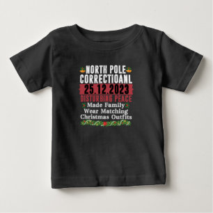 T-shirt Pour Bébé Pôle Nord - Famille pénitentiaire perturbant la pa