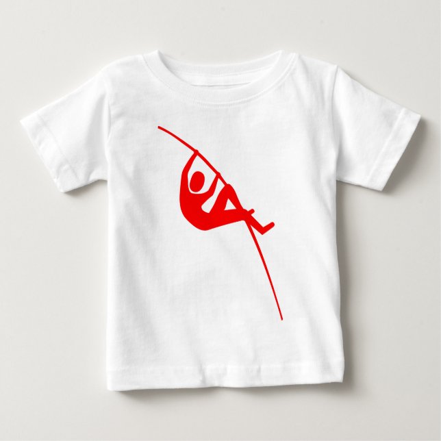 T-shirt Pour Bébé Pôle voûté - Rouge (Devant)
