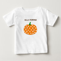 Polka Dot Hello Citrouille