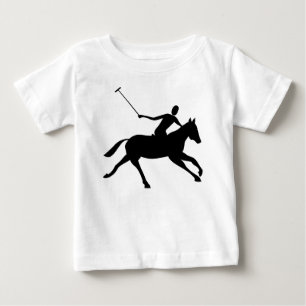 T-shirt Pour Bébé Polo - Noir