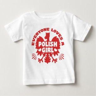 T-shirt Pour Bébé Polonaise