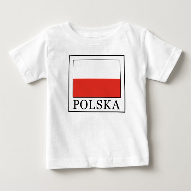 T-shirt Pour Bébé Polska (Devant)