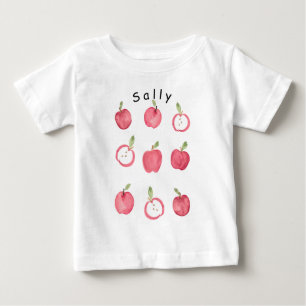 T-shirt Pour Bébé Pomme de mon oeil