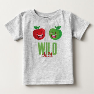 T-shirt Pour Bébé Pommes enfants sauvages