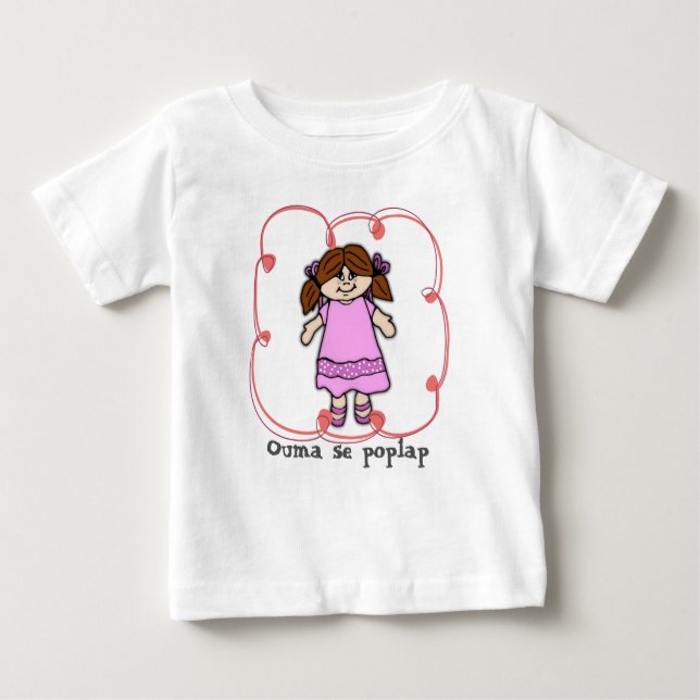 T-shirt Pour Bébé Poplap de Se d'Ouma (Devant)