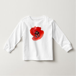 T-shirt Pour Bébé Poppy with Fairy Children By KABFA Designs
