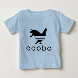 T-shirt Pour Bébé Porc de poulet d'Adobo