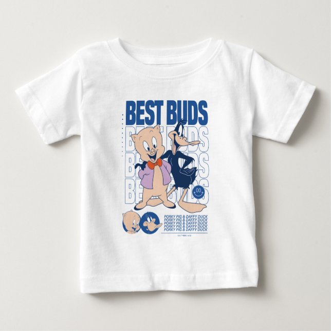 T-shirt Pour Bébé Porky Pig & DAFFY DUCK™ Best Buds (Devant)
