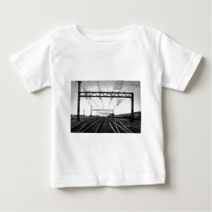 T-shirt Pour Bébé Port vintage grand Huron MI de yards ferroviaires