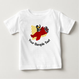 T-shirt Pour Bébé Porte - clé de pingouin volant