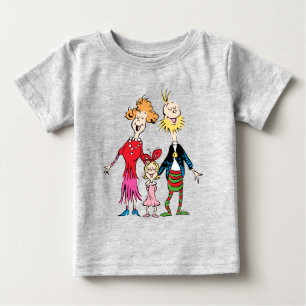 T-shirt Pour Bébé Portrait de famille de Cindy Lou Who